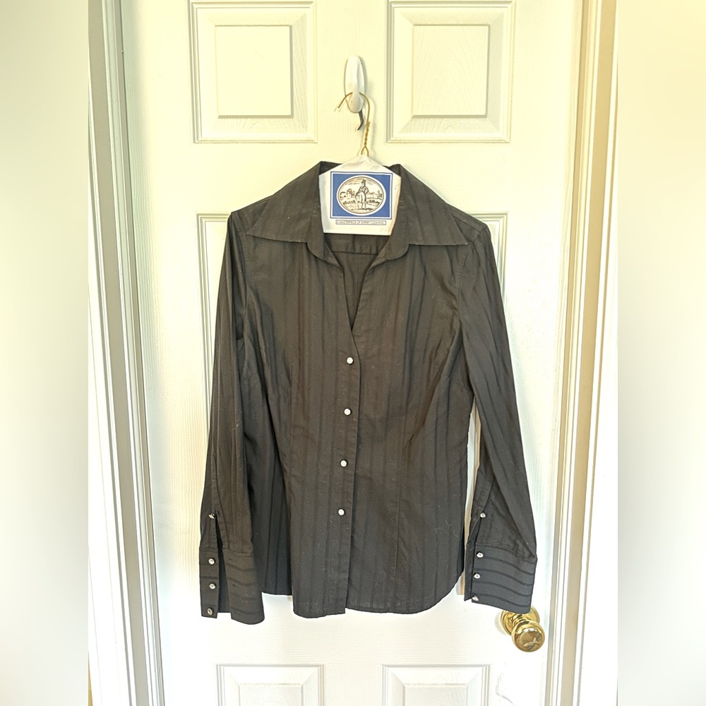 Express design studio black blouse
